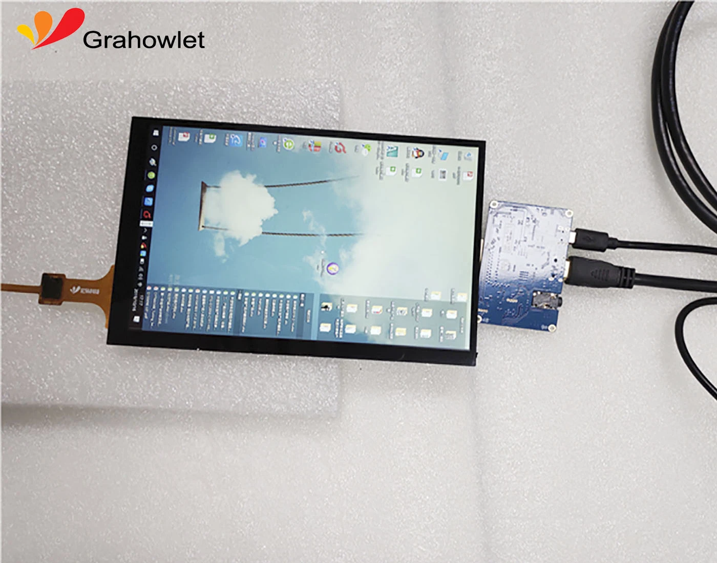 raspberry pi lcd touch screen